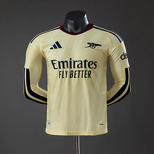 CAMISA ARSENAL 26/27 TERCEIRA - Versão Jogador Slim Fit - Manga Longa