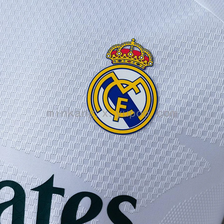 CAMISA REAL MADRID 26/27 CASA - Versão Jogador Slim Fit - Manga Longa 3