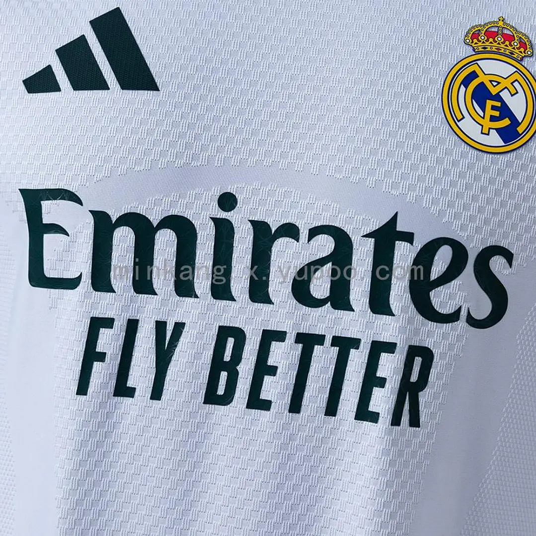 CAMISA REAL MADRID 26/27 CASA - Versão Jogador Slim Fit - Manga Longa 4