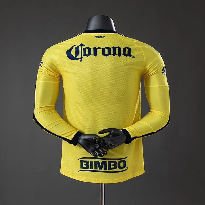 CAMISA CLUB AMÉRICA 26/27 CASA - Versão Jogador Slim Fit - Manga Longa 2