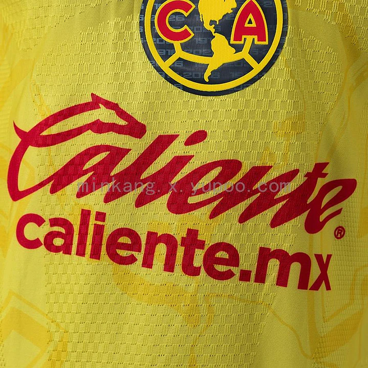CAMISA CLUB AMÉRICA 26/27 CASA - Versão Jogador Slim Fit - Manga Longa 4