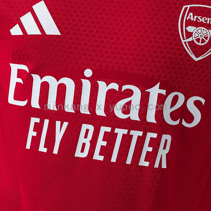 CAMISA ARSENAL 26/27 CASA - Versão Jogador Slim Fit - Manga Longa 4
