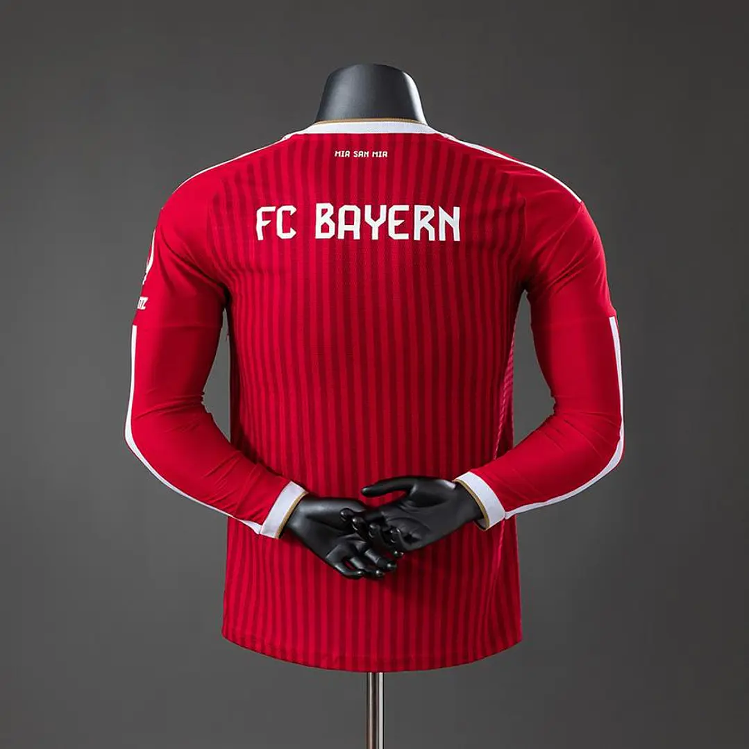CAMISA BAYERN DE MUNIQUE 26/27 CASA - Versão Jogador Slim Fit - Manga Longa 2