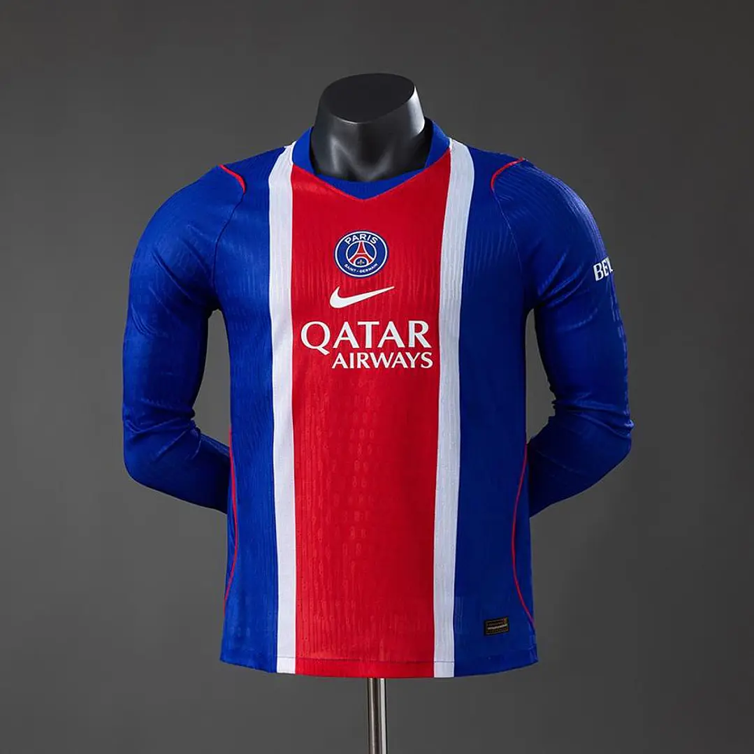 CAMISA PSG 26/27 CASA - Versão Jogador Slim Fit - Manga Longa 1