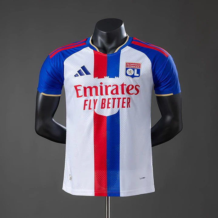 CAMISA LYON 26/27 CASA - Versão Jogador Slim Fit 1