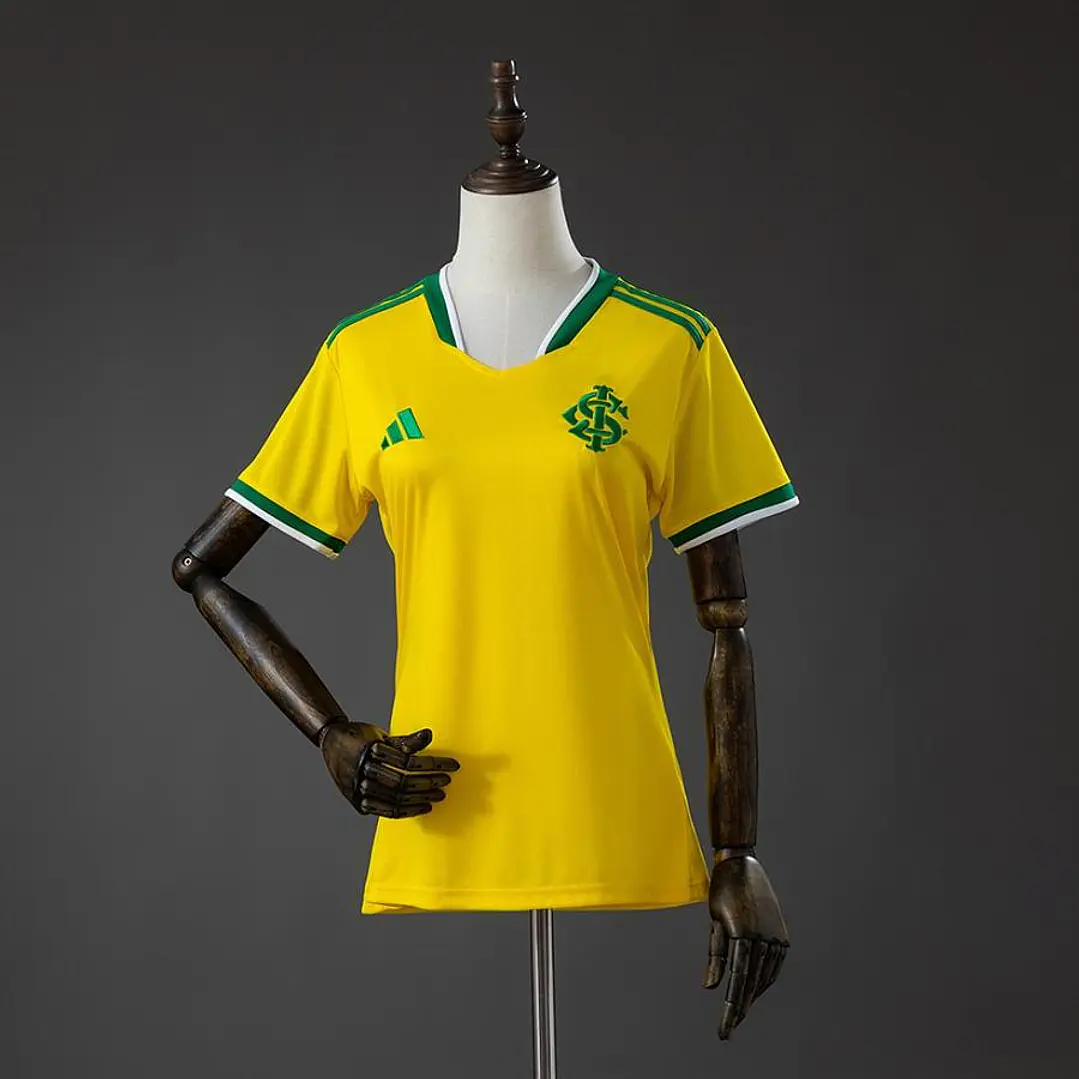 CAMISA INTERNACIONAL 26/27 EDIÇÃO ESPECIAL - Amarela - Feminina 1