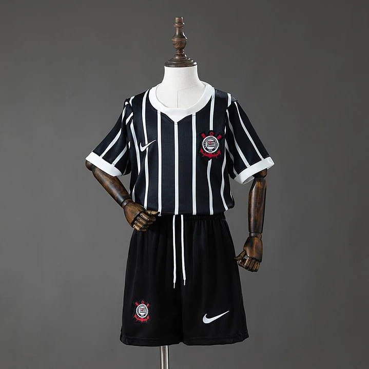 CONJUNTO INFANTIL CORINTHIANS 26/27 FORA 1