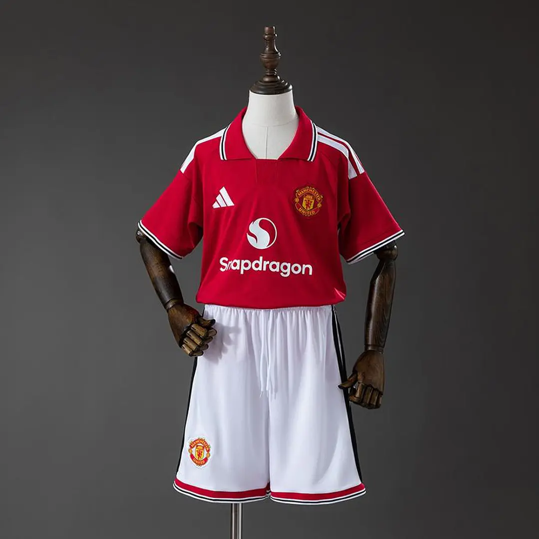 CONJUNTO INFANTIL MANCHESTER UNITED 26/27 CASA 1