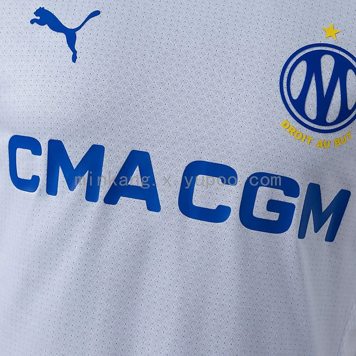 CAMISA OLYMPIQUE DE MARSELHA 26/27 CASA - Versão Jogador Slim Fit 4