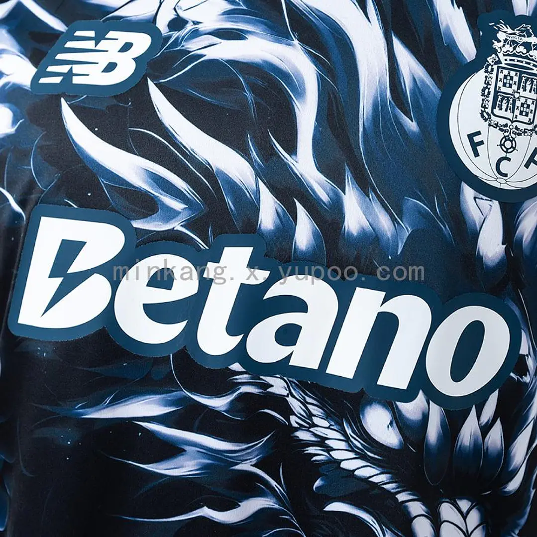 CAMISA FC PORTO 26/27 EDIÇÃO ESPECIAL - Preta e Branca 4