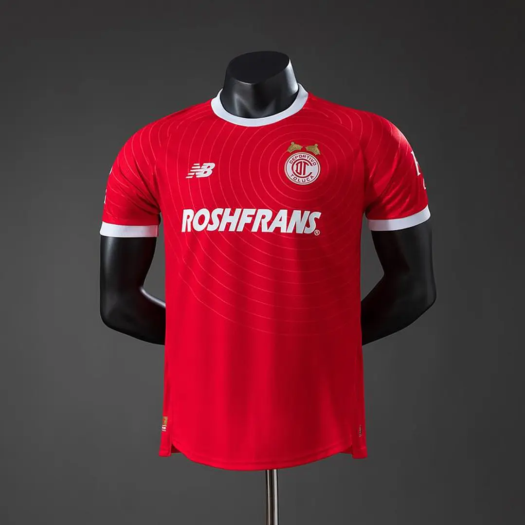 CAMISA TOLUCA 26/27 CASA - Versão Jogador Slim Fit 1