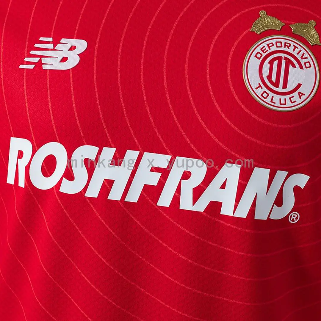 CAMISA TOLUCA 26/27 CASA - Versão Jogador Slim Fit 4