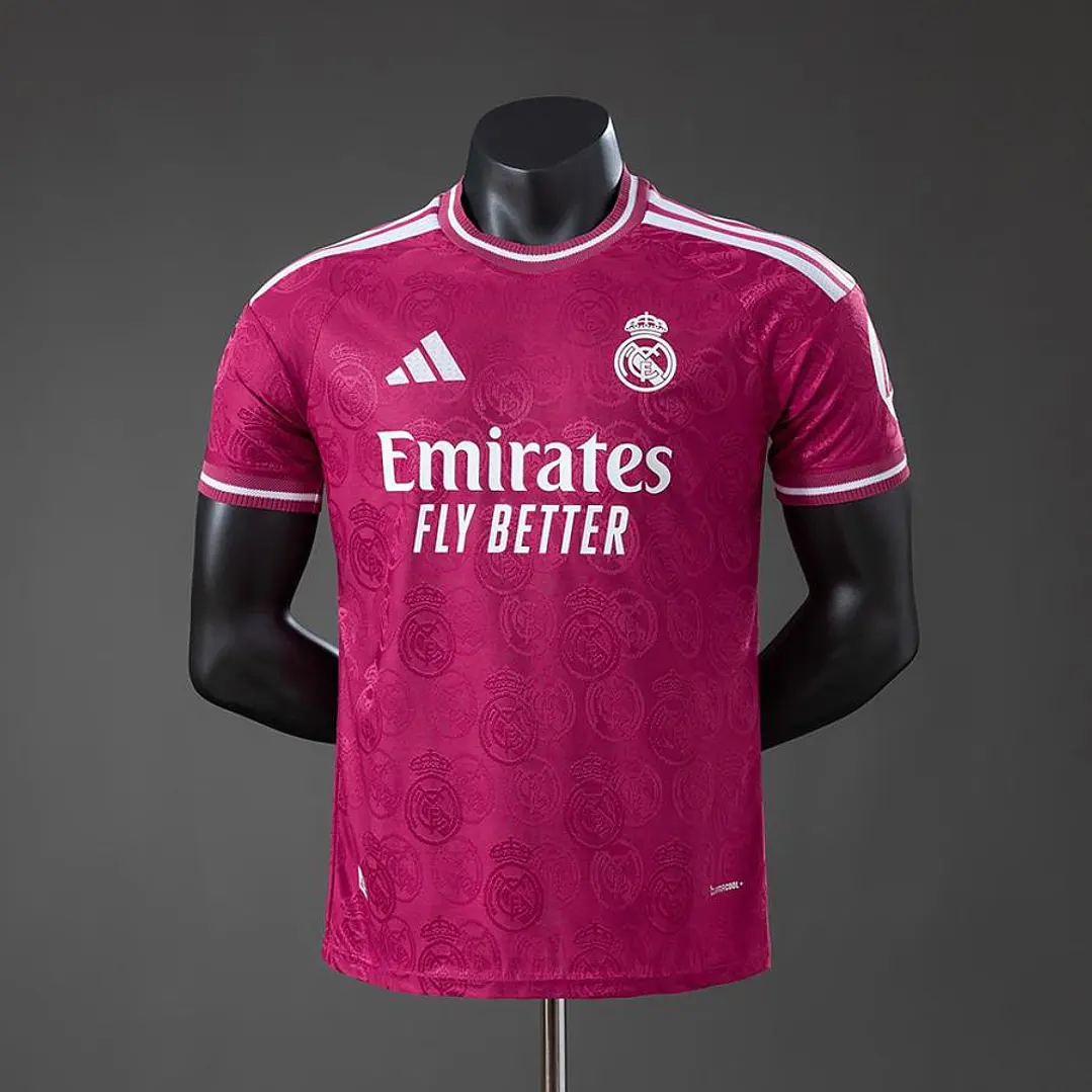 CAMISA REAL MADRID 26/27 TERCEIRA - Vermelha - Versão Jogador Slim Fit 1