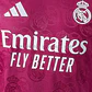 CAMISA REAL MADRID 26/27 TERCEIRA - Vermelha - Versão Jogador Slim Fit - Thumbnail 4