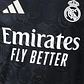 CAMISA REAL MADRID 26/27 EDIÇÃO ESPECIAL - Preta - Versão Jogador Slim Fit - Preta - Thumbnail 4