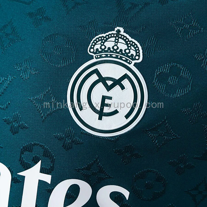 CAMISA REAL MADRID 26/27 EDIÇÃO ESPECIAL - Verde - Versão Jogador Slim Fit - Verde-Petróleo 3