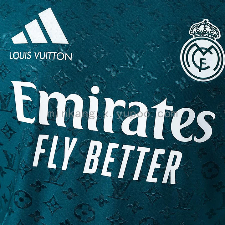 CAMISA REAL MADRID 26/27 EDIÇÃO ESPECIAL - Verde - Versão Jogador Slim Fit - Verde-Petróleo 4