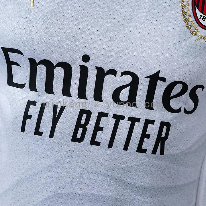 CAMISA AC MILAN 26/27 FORA - Versão Jogador Slim Fit 4