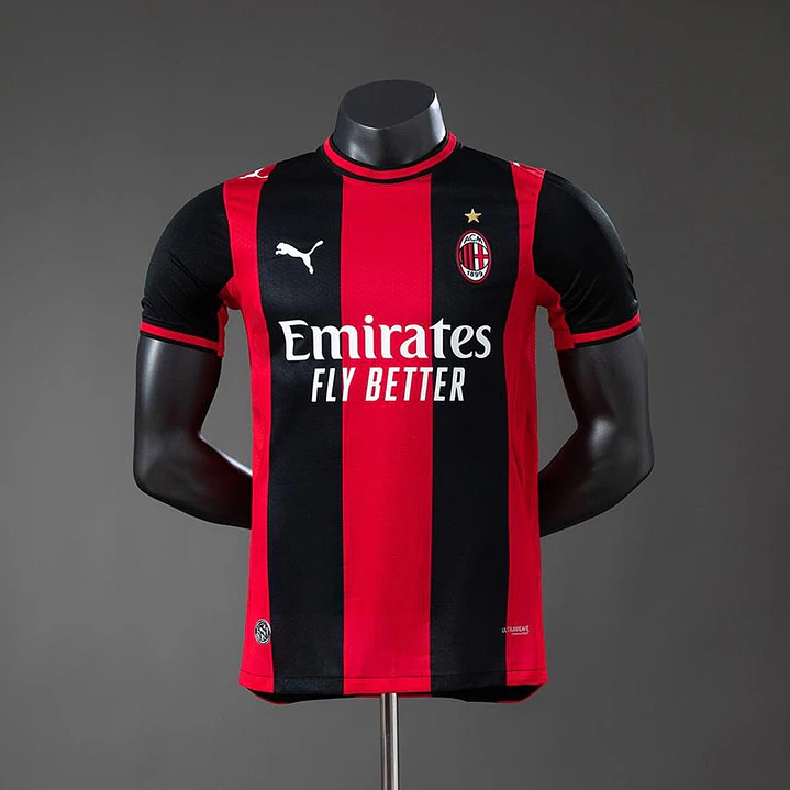 CAMISA AC MILAN 26/27 CASA - Versão Jogador Slim Fit 1