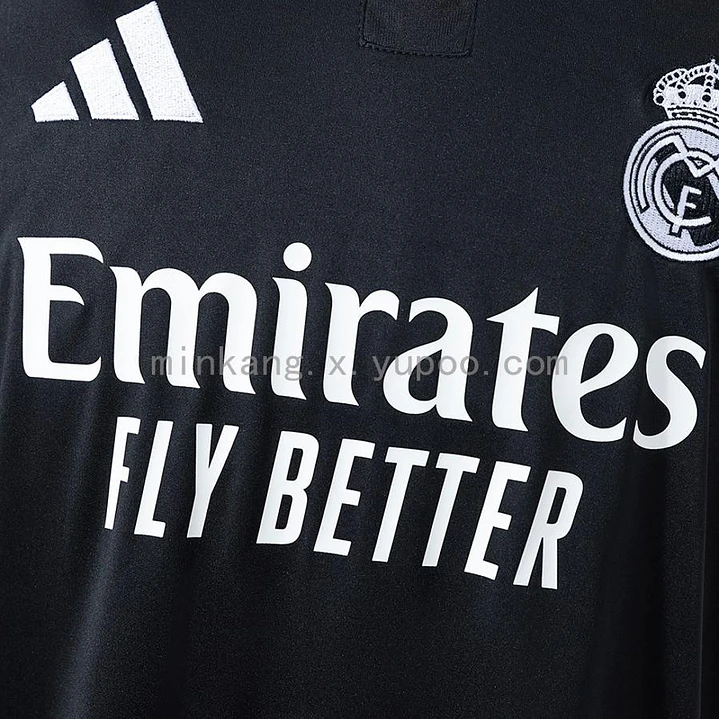 CAMISA REAL MADRID 26/27 EDIÇÃO ESPECIAL - Preta - Preta 4