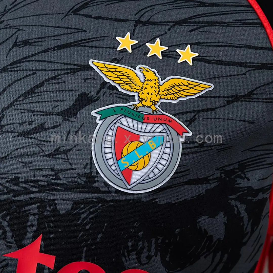 CAMISA BENFICA 26/27 EDIÇÃO ESPECIAL - Preta e Vermelha (Águia) 4