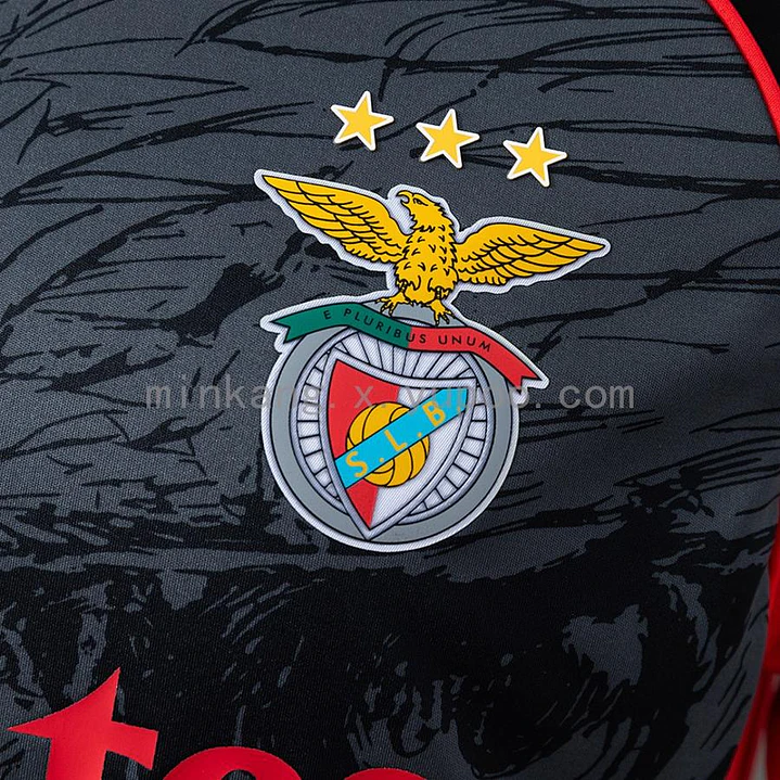 CAMISA BENFICA 26/27 EDIÇÃO ESPECIAL - Preta e Vermelha (Águia) 4