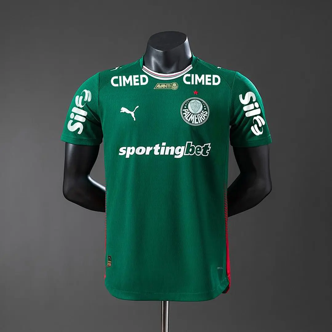 CAMISA PALMEIRAS 26/27 CASA - Versão Jogador Slim Fit - Todos os Patrocínios 1