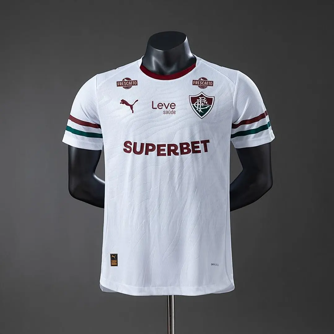 CAMISA FLUMINENSE 26/27 FORA - Versão Jogador Slim Fit - Todos os Patrocínios 1