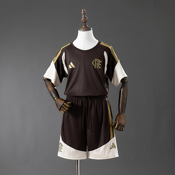 CONJUNTO INFANTIL FLAMENGO 26/27 TREINO - Bege 1