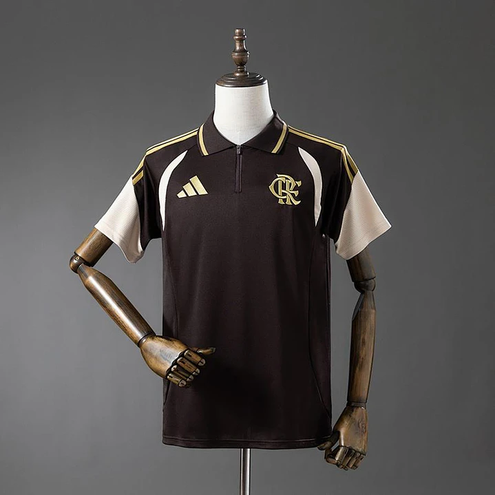 POLO FLAMENGO 26/27 - Marrom 2