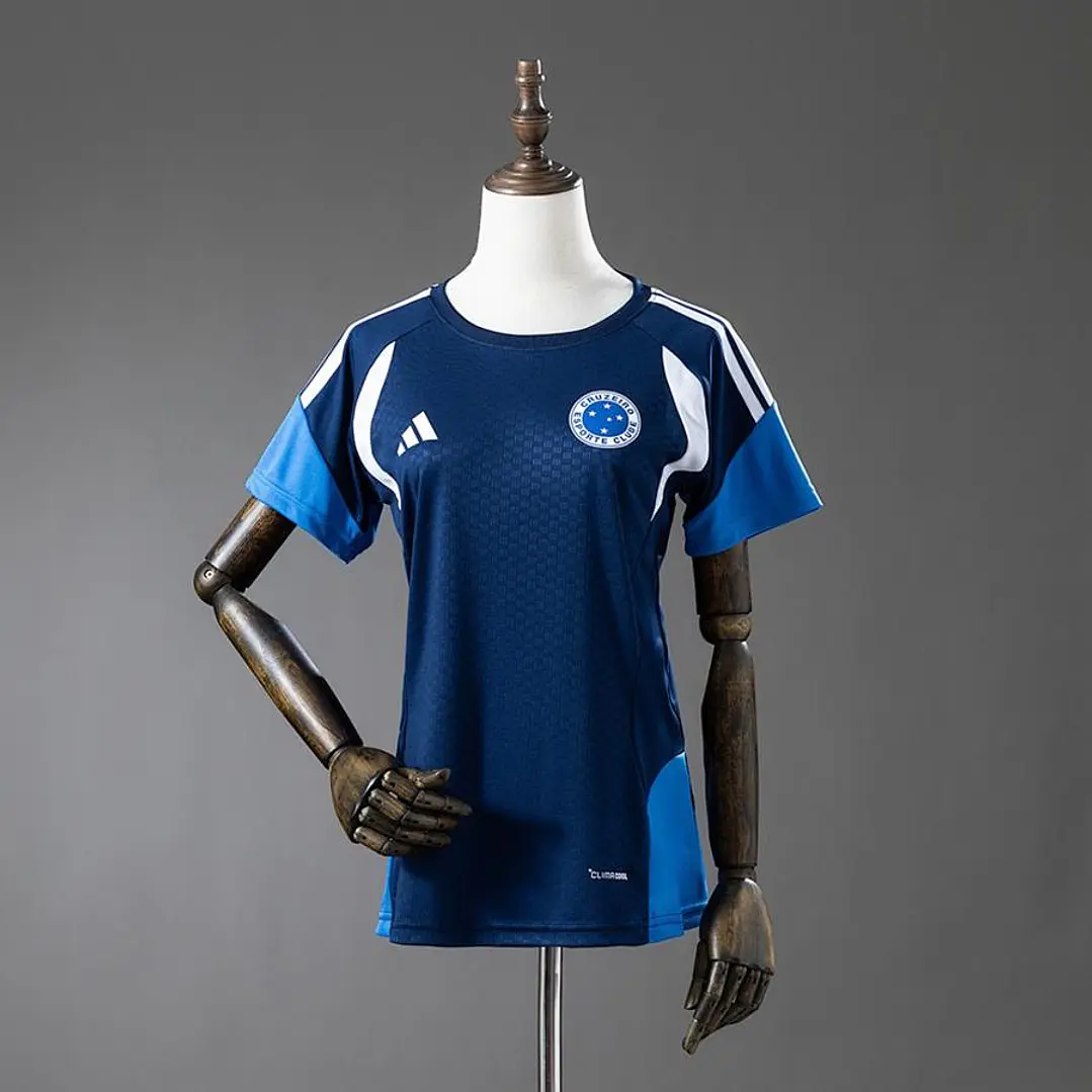 CAMISA CRUZEIRO 26/27 TREINO - Azul-Escuro - Feminina 1