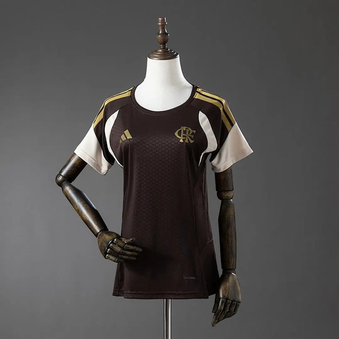 CAMISA FLAMENGO 26/27 TREINO - Marrom - Feminina 1