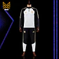 FATO DE TREINO / CONJUNTO DE FRIO FLAMENGO, BRANCO, PRETO E DOURADO - Thumbnail 1