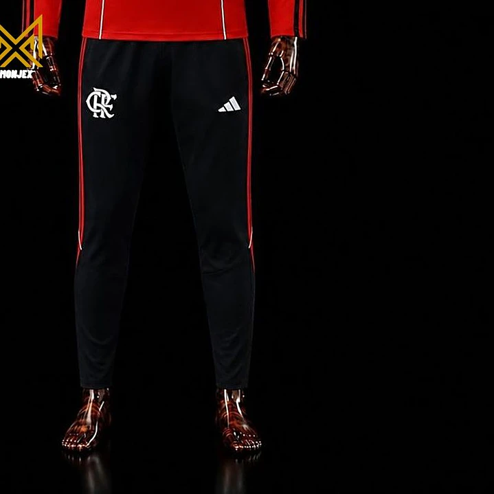 FATO DE TREINO / CONJUNTO DE FRIO FLAMENGO, VERMELHO E PRETO 3