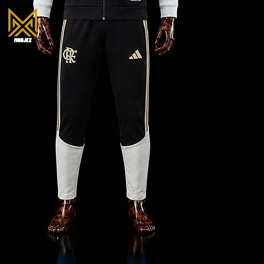 FATO DE TREINO / CONJUNTO DE FRIO FLAMENGO, PRETO E BRANCO 3
