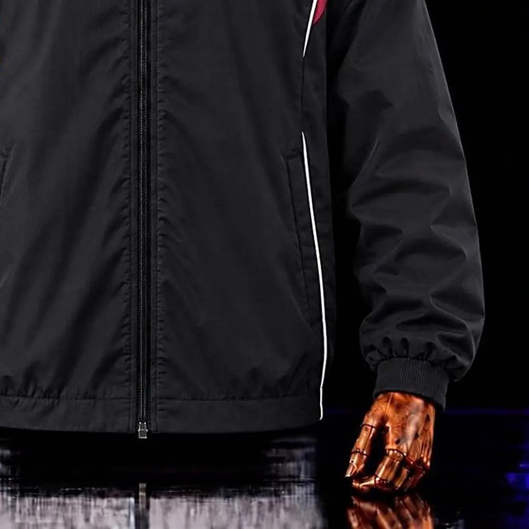 CORTA VENTO FLAMENGO, PRETO E VERMELHO 3