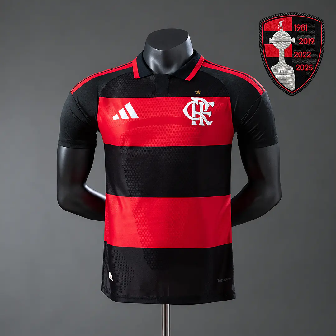 Camisa Flamengo 26/27 - Casa - Jogador (SLIM FIT) - com PATCH das 4 taças 1