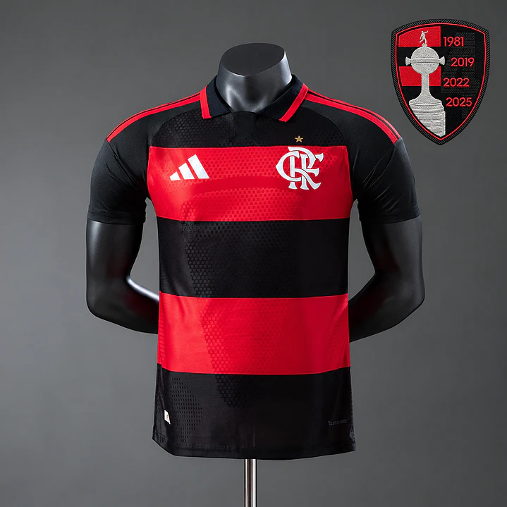 Camisa Flamengo 26/27 - Casa - Jogador (SLIM FIT) - com PATCH das 4 taças 1