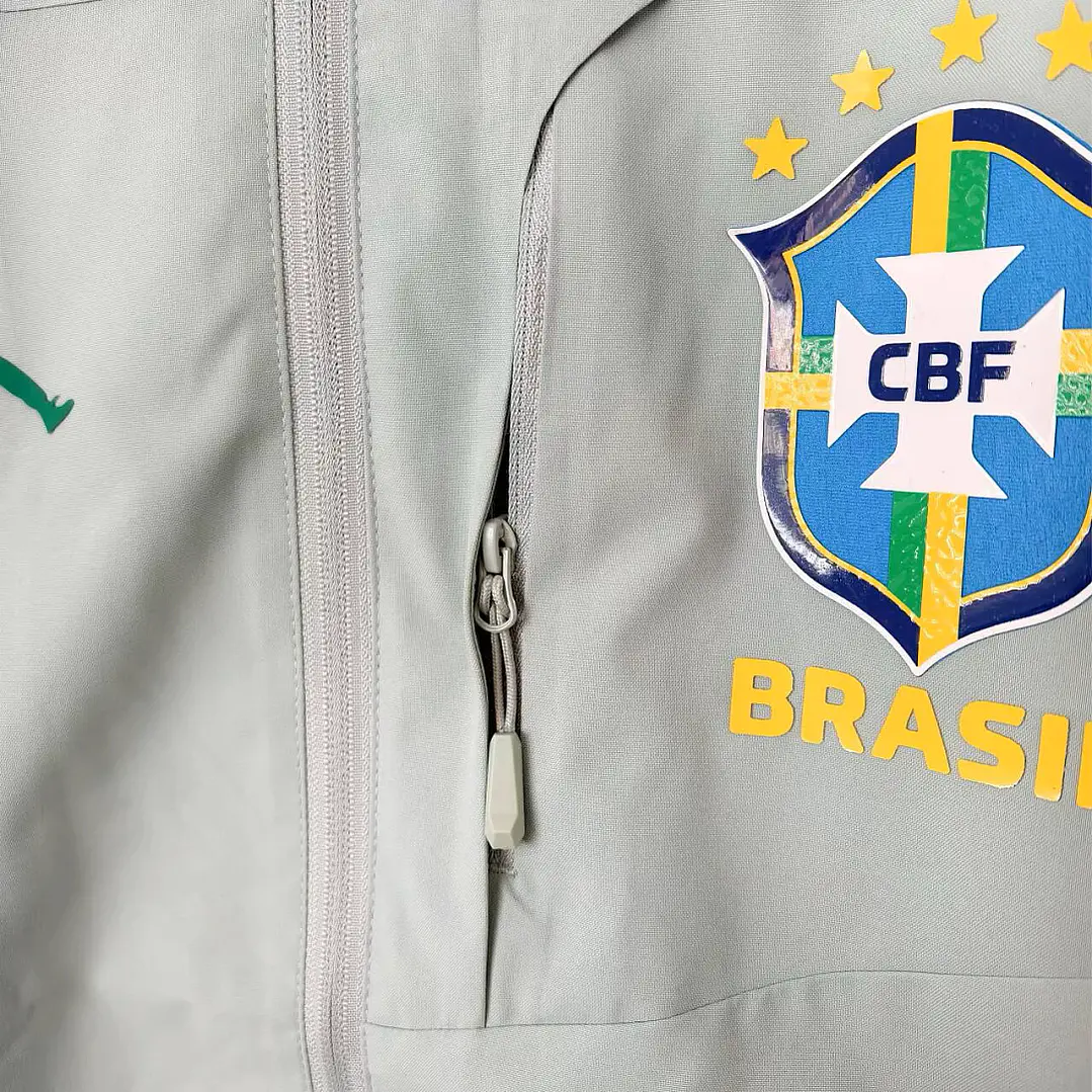 JAQUETA GORETEX seleção Brasileira - verde claro 2