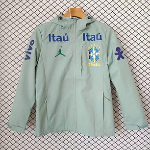 JAQUETA GORETEX seleção Brasileira - verde claro