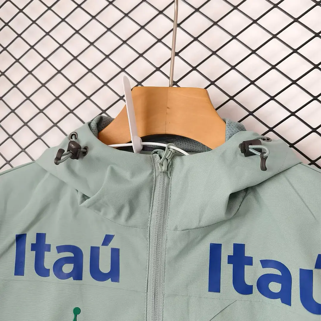 JAQUETA GORETEX seleção Brasileira - verde claro 4