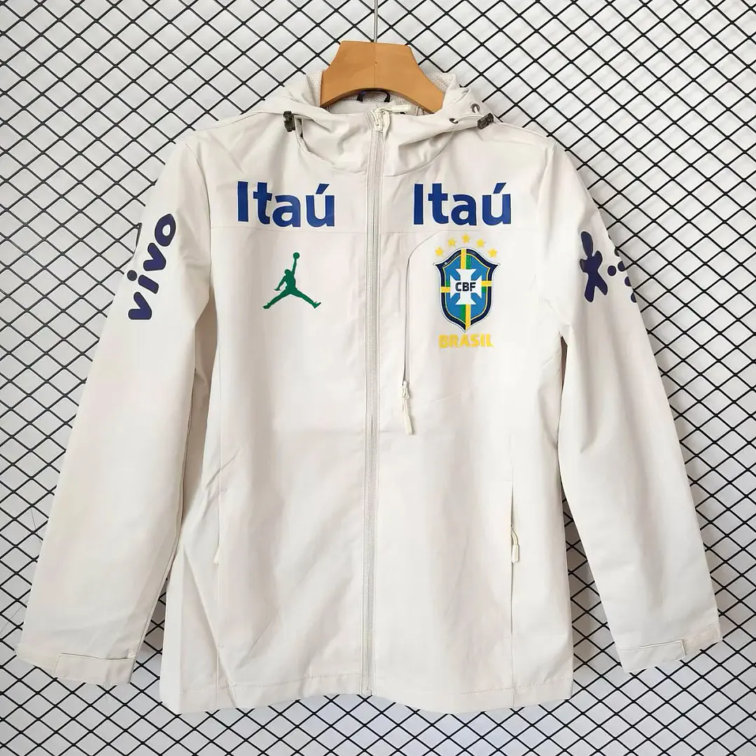 JAQUETA GORETEX seleção Brasileira - branco 1