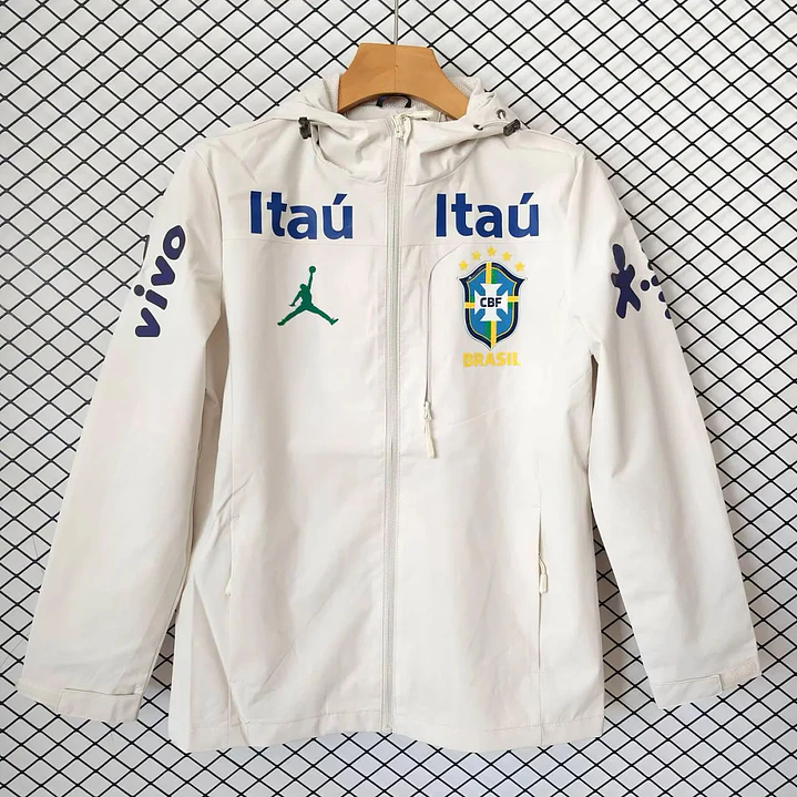 JAQUETA GORETEX seleção Brasileira - branco 1