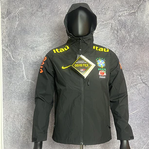 JAQUETA GORETEX seleção Brasileira preta 
