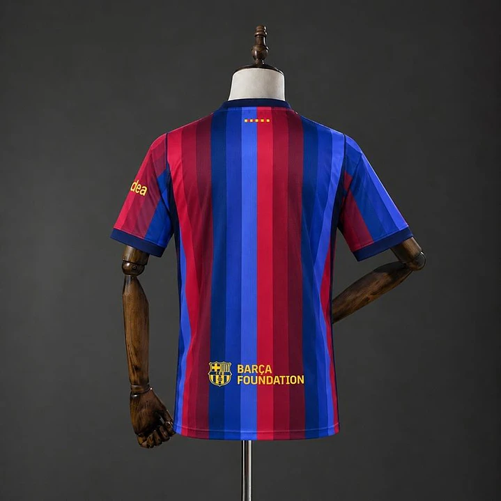 CAMISETA BARCELONA 26/27 LOCAL x GOLF WANG, Azul y granate 2