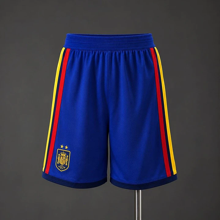 SPAIN 26/27 HOME PLAYER VERSION SHORTS, Blue 1