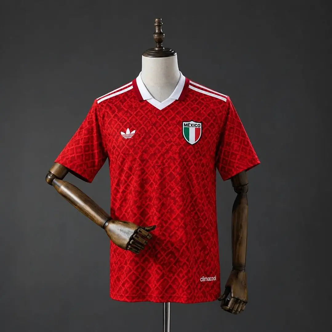 MEXICO 26/27 COMMEMORATIVE 100TH ANNIVERSARY SHIRT, Red 1