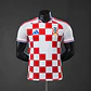 CROATIA 26/27 HOME SHIRT, White and red, Player Version Slim Fit - thumbnail 1
