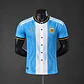 CAMISA ARGENTINA 2026 EDIÇÃO COMEMORATIVA BASEBALL, Azul celeste e branca, Versão Jogador Slim Fit - Thumbnail 1