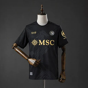CAMISA NAPOLI 26/27 EDIÇÃO ESPECIAL, Preta